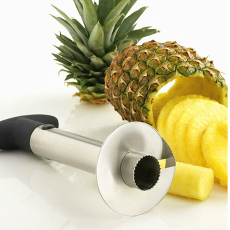 Pineapple Corer, [Upgraded, Reinforced, Thicker Blade] Newness Premium Pineapple Corer Remover