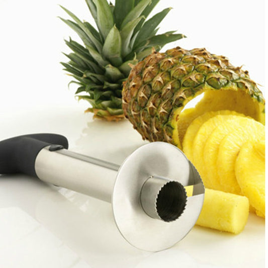 Pineapple Corer, [Upgraded, Reinforced, Thicker Blade] Newness Premium Pineapple Corer Remover