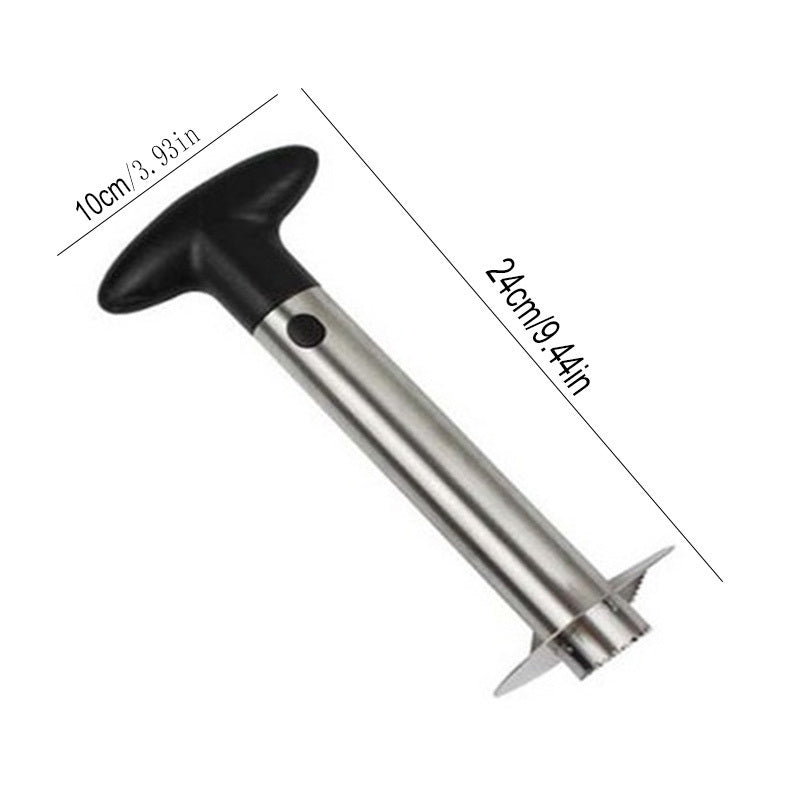 Pineapple Corer, [Upgraded, Reinforced, Thicker Blade] Newness Premium Pineapple Corer Remover