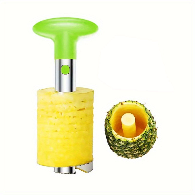 Pineapple Corer, [Upgraded, Reinforced, Thicker Blade] Newness Premium Pineapple Corer Remover